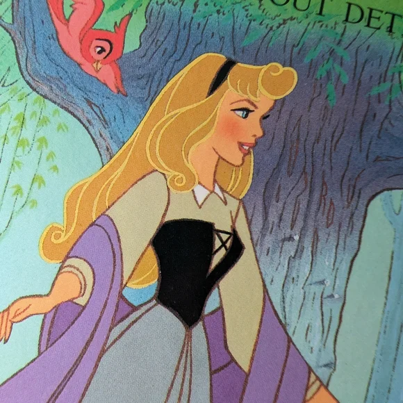 Disney Sleeping Beauty - Kids Hardcover Book 1988 - Picture 7 of 7